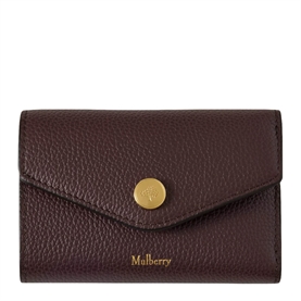Mulberry Folded Multi-Card Wallet Oxblood